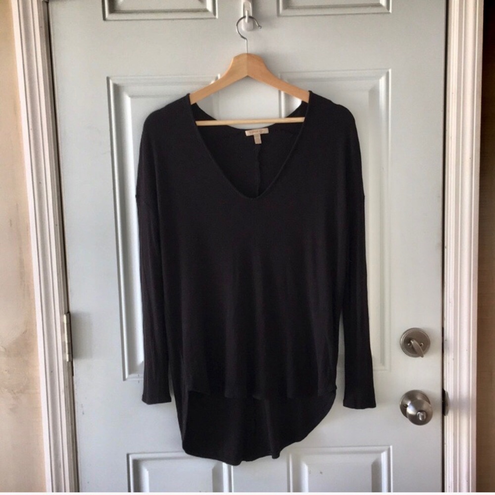 Anthropologie Bordeaux tee